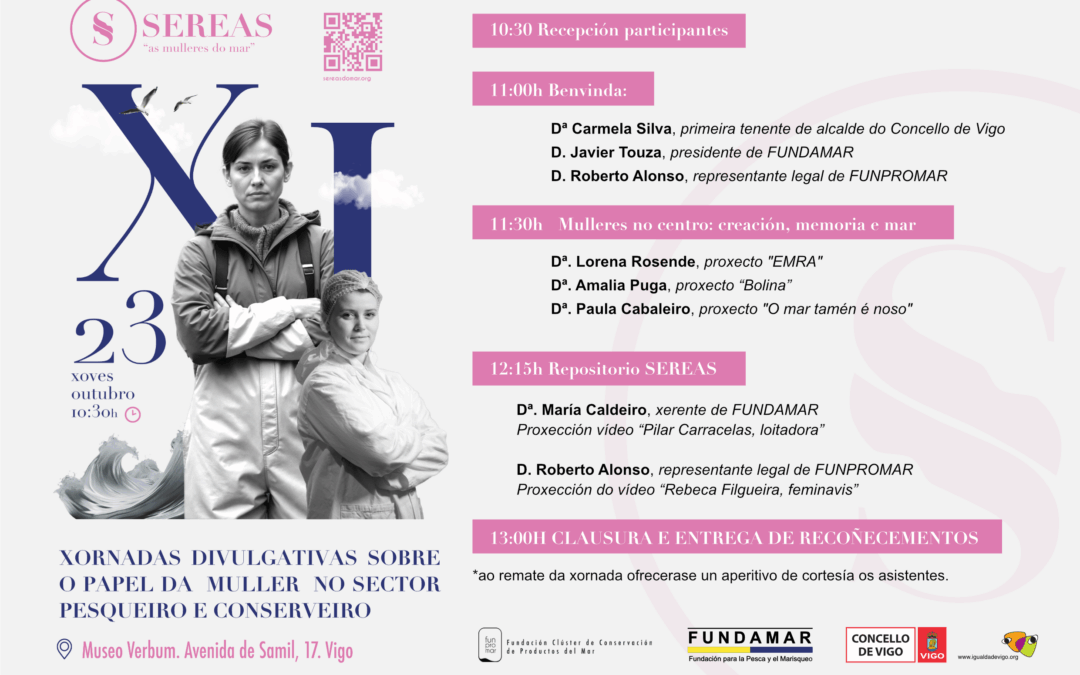 XI Jornadas Divulgativas sobre el papel de la Mujer en el sector Pesquero y Conservero